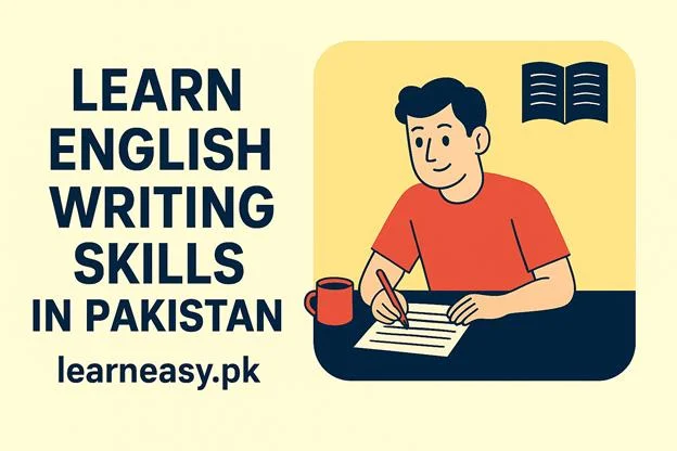 Learn English writing skill in pakistan